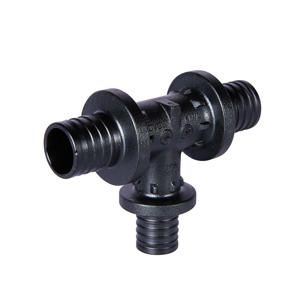 Тройник РЕХАУ RAUTITAN с уменьшенным боковым проходом 20-16-20 PX, 11600611001