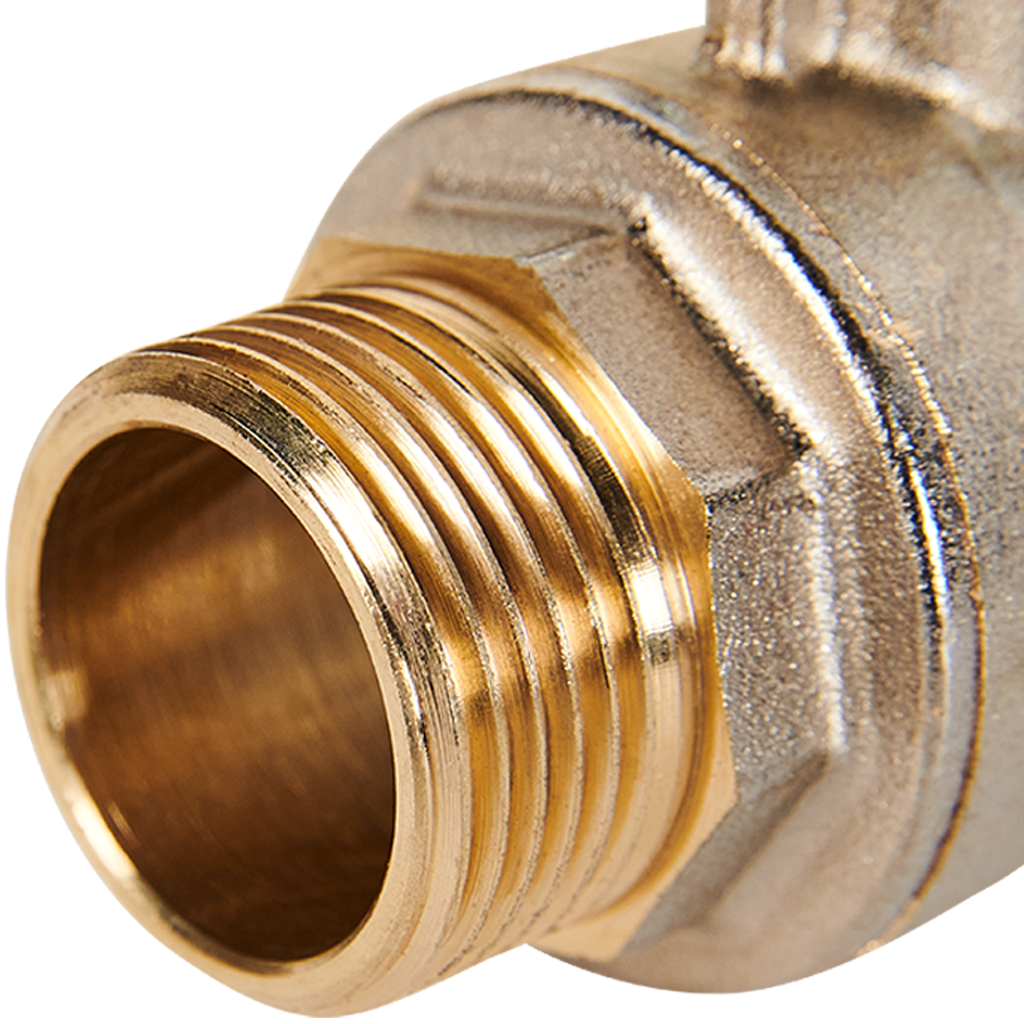 Кран шаровой полнопроходной STOUT ВР/НР ручка рычаг 3/4