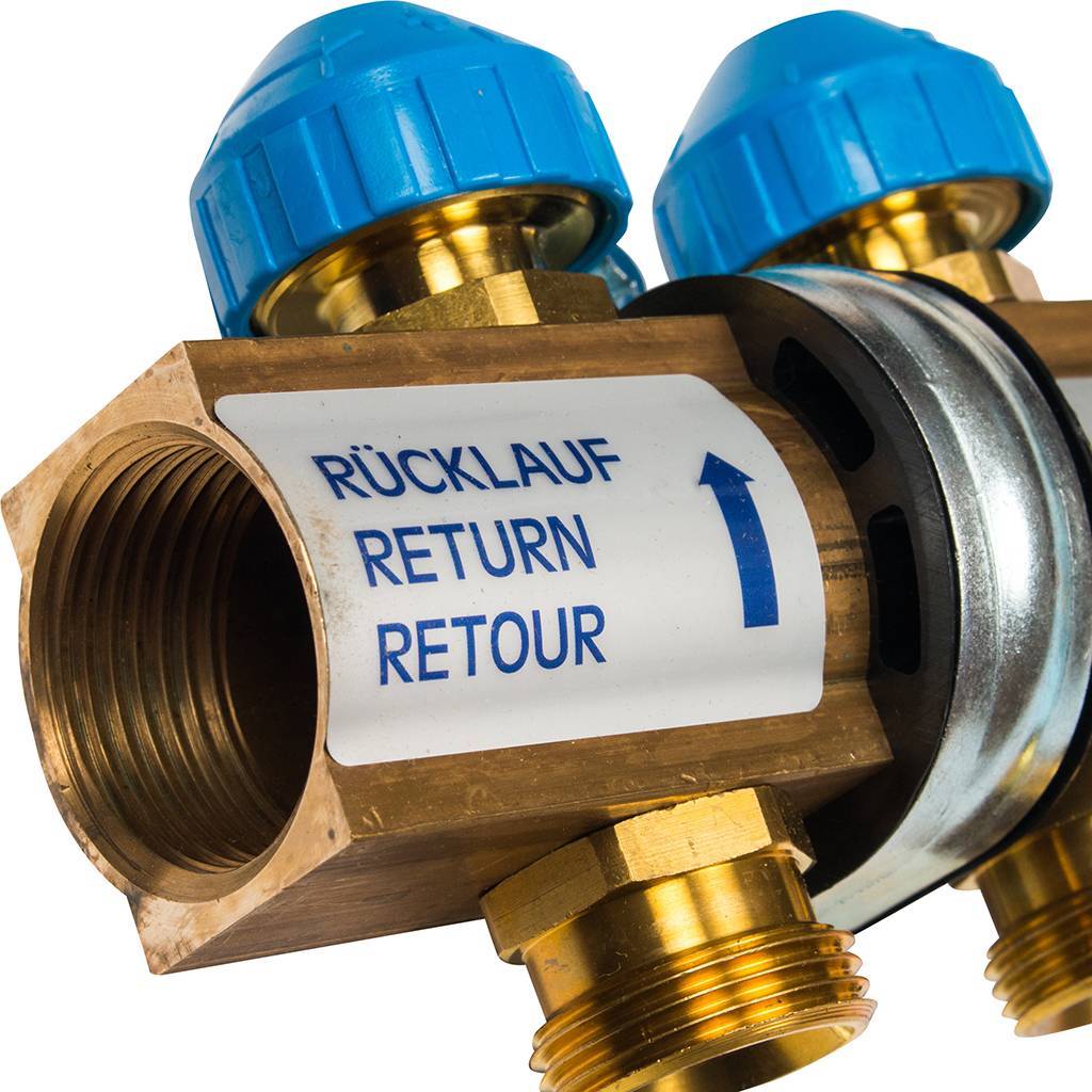 Коллектор для теплых полов Watts HKV-2, 10004172