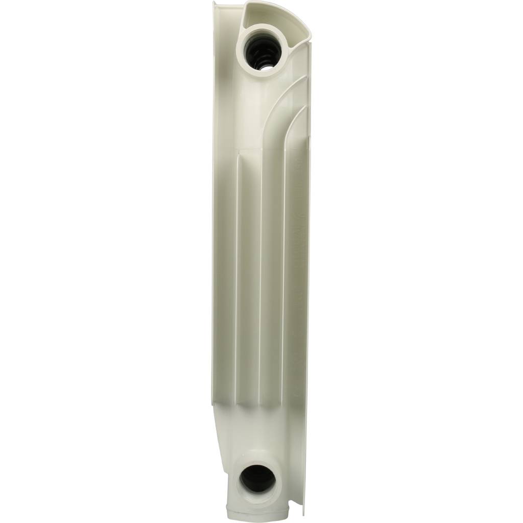 Радиатор алюминиевый Global ISEO 350 6 секций боковое подключение (белый RAL 9010), IS035006