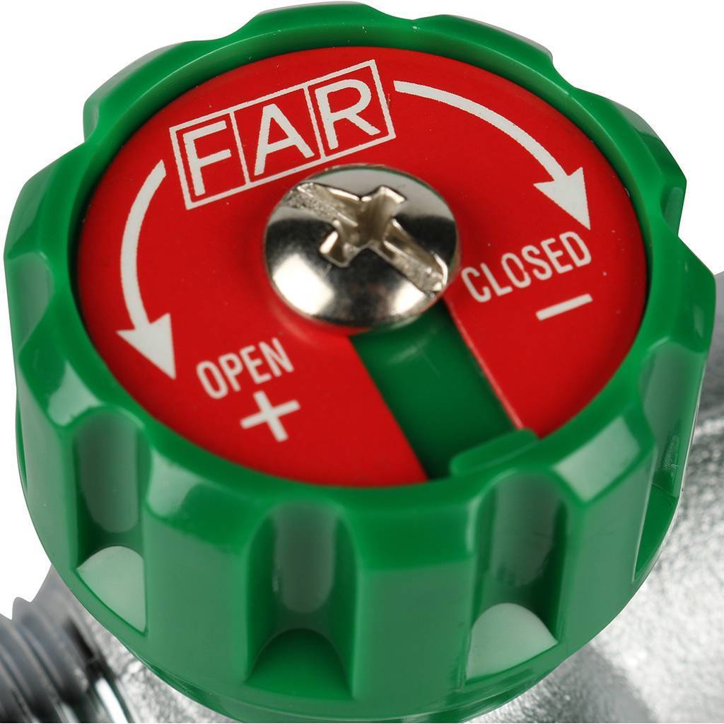 Коллектор распределительный FAR 3/4 , проходной, хромированный, 3 отвода 1/2  ЕК