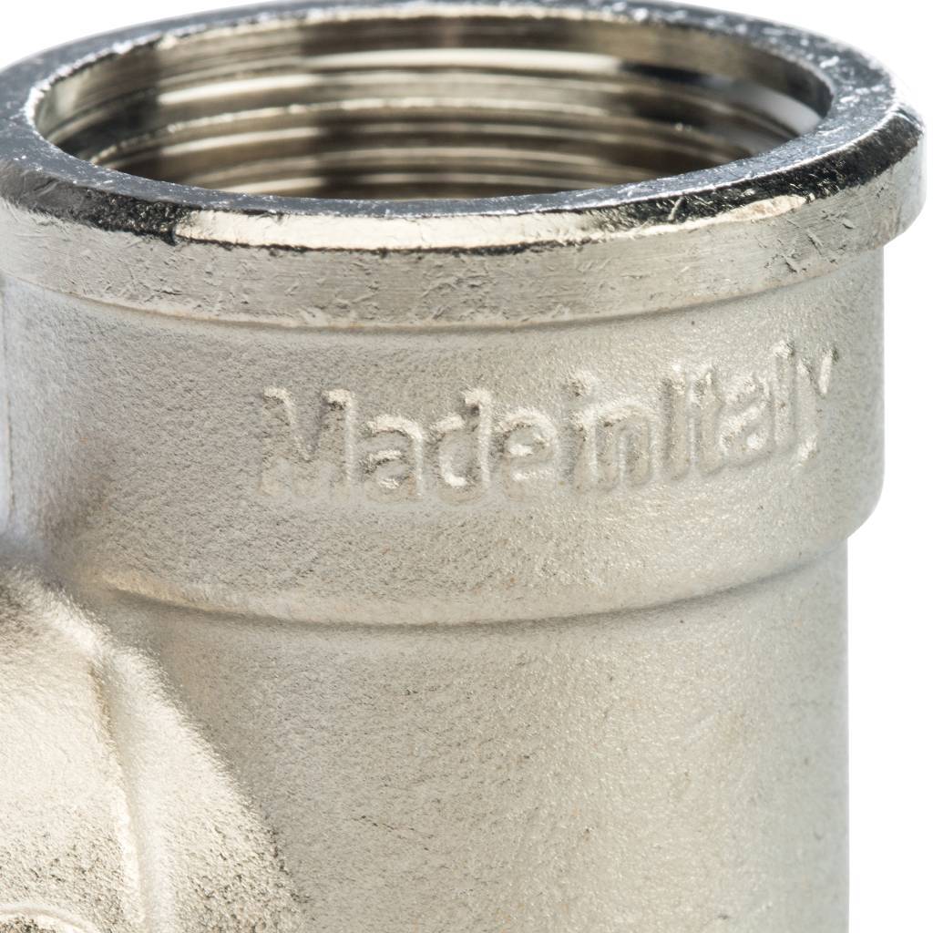 Тройник STOUT ВВ переходной никелированный 1 X1/2X1, SFT-0022-001121