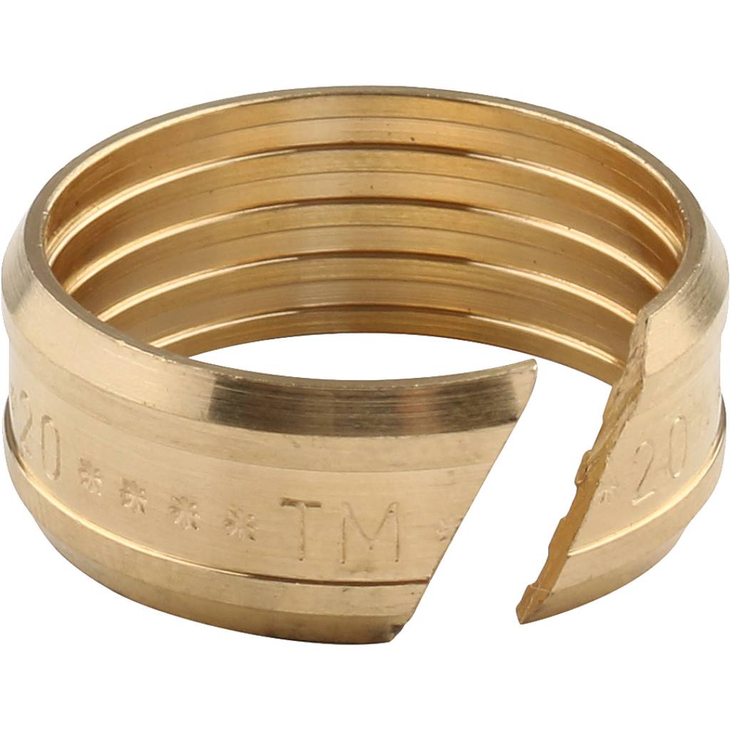 Тройник переходной TIEMME (20.2х16.2х20.2) для металлопластиковых труб винтовой, 1600017