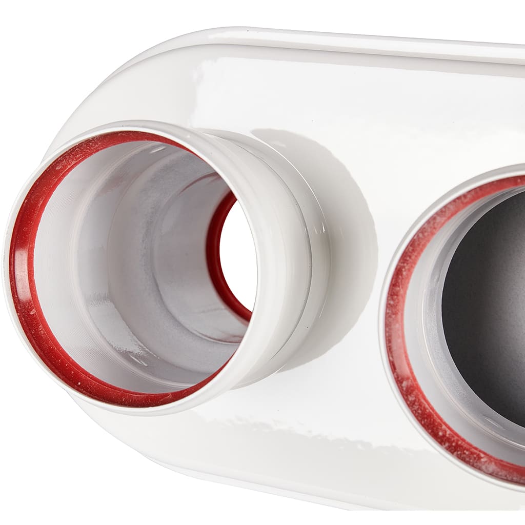 Адаптер традиционный ROMMER переход на двухтрубную систему D80/80 (Baxi(кроме ECONova/Classic),Mizudo,Haier,Arderia и др.) хомут в компл., RCA-8080-210002