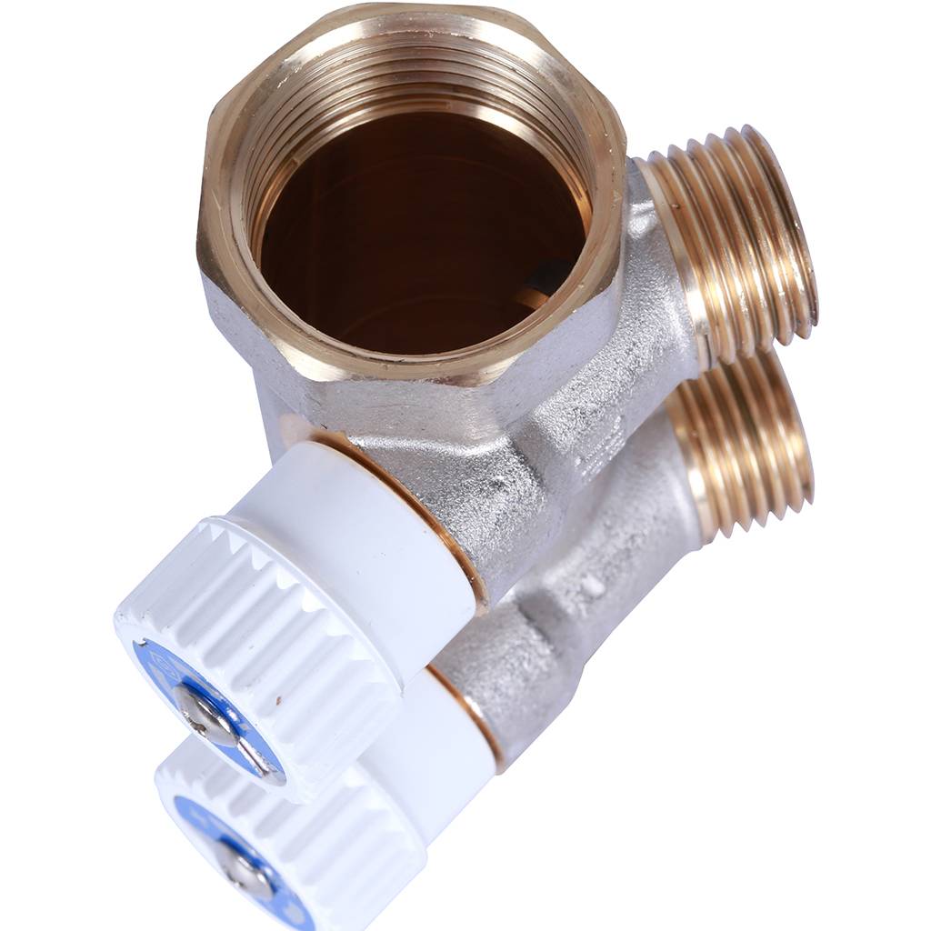 Коллектор распределительный STOUT 1, 2 отвода 1/2 плоское уплотнение