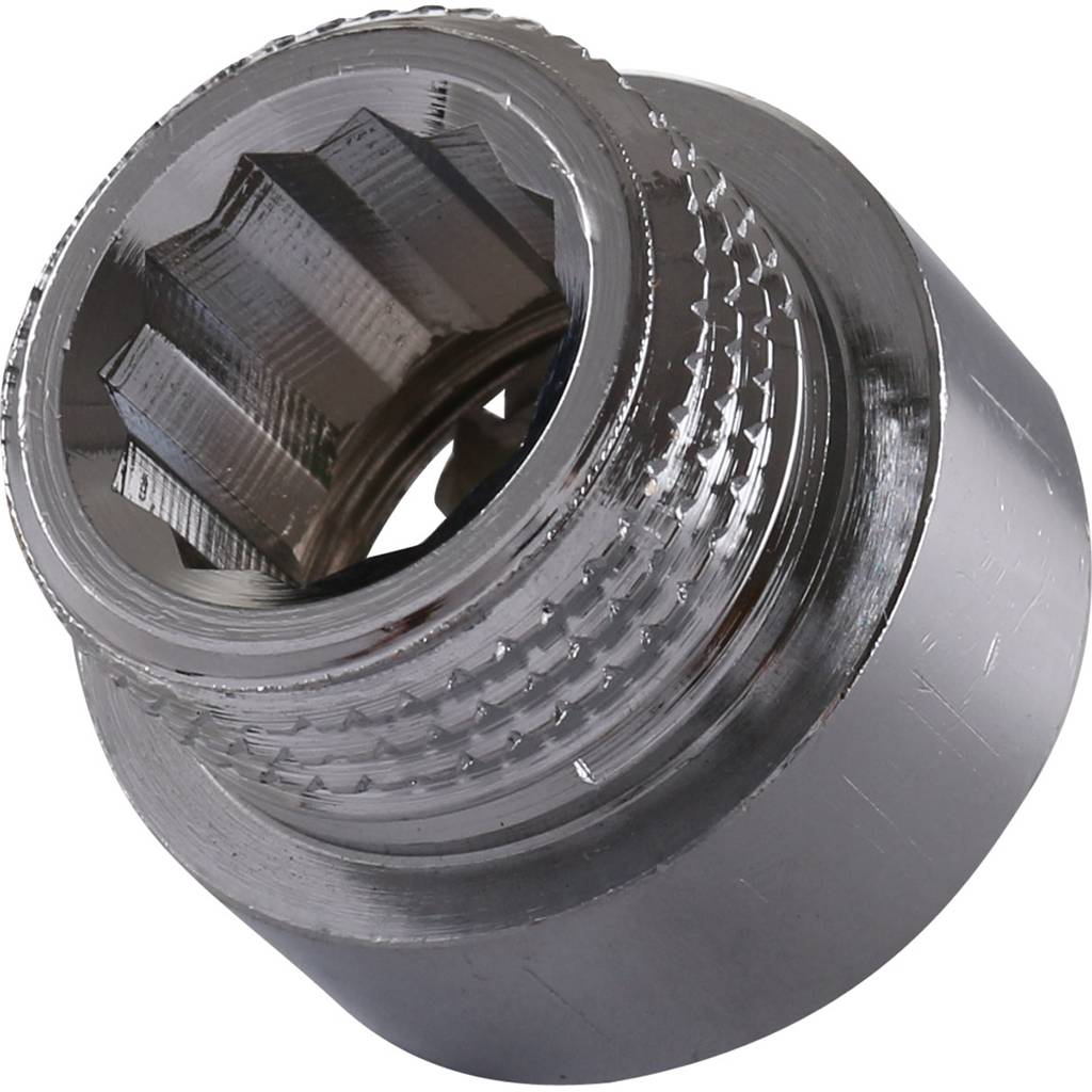 Удлинитель TIEMME НВ 15мм-1/2 хром для стальных труб резьбовой, 1500069