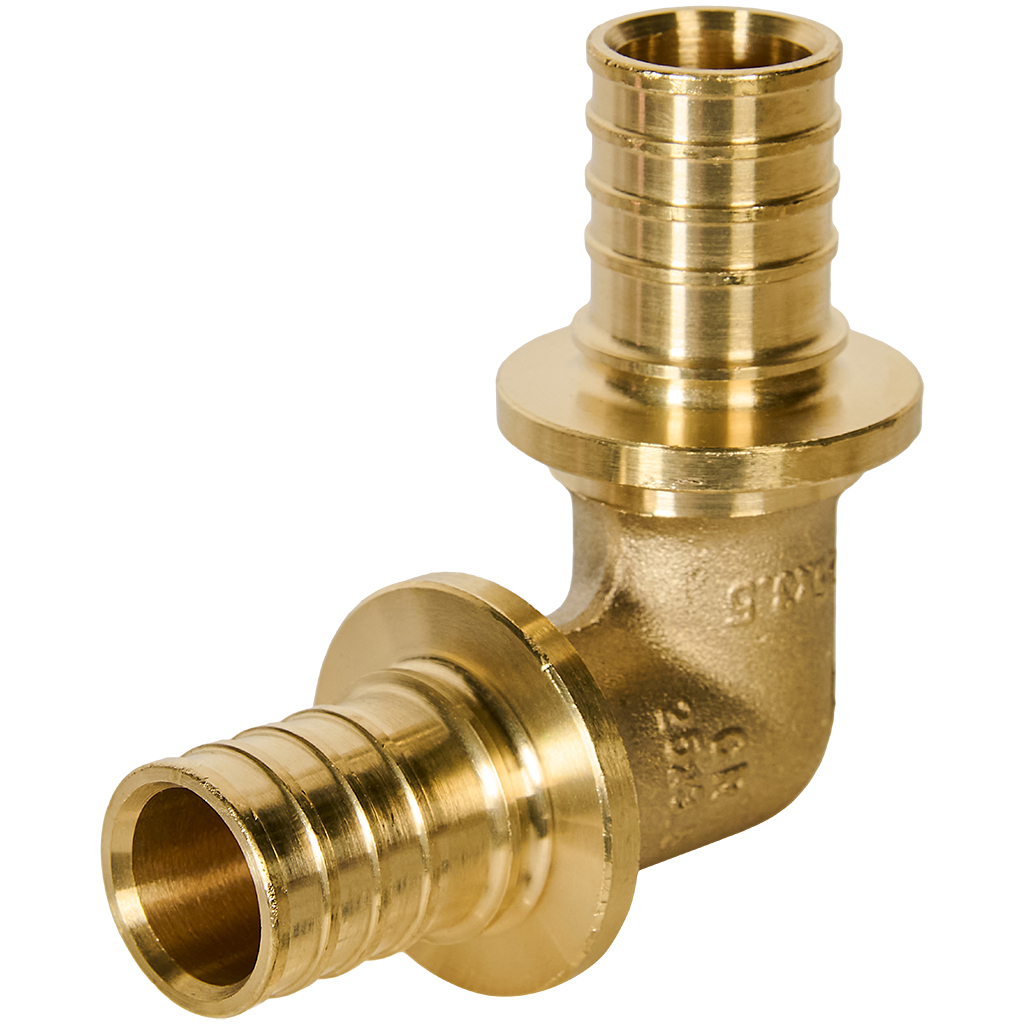 Угольник РЕХАУ 90°, 25 MX для труб из сшитого полиэтилена аксиальный, 11080231001