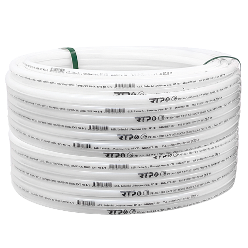 Труба без кислородного слоя PE-Xa 16х2,2, 200м натуральный, RTP