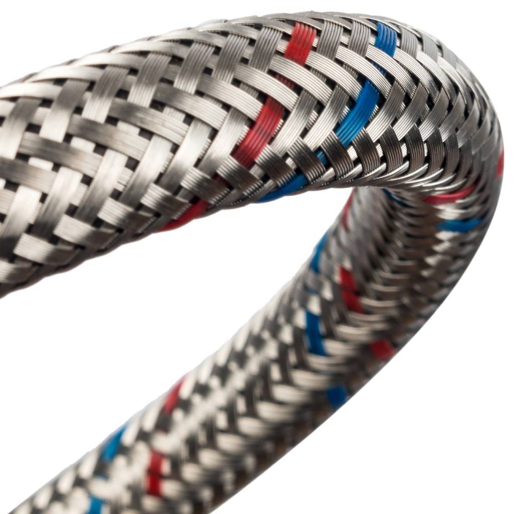 Гибкая подводка для воды STOUT M 10 (35мм) х ВР 3/8, длина 500 мм, SHF-0036-351010