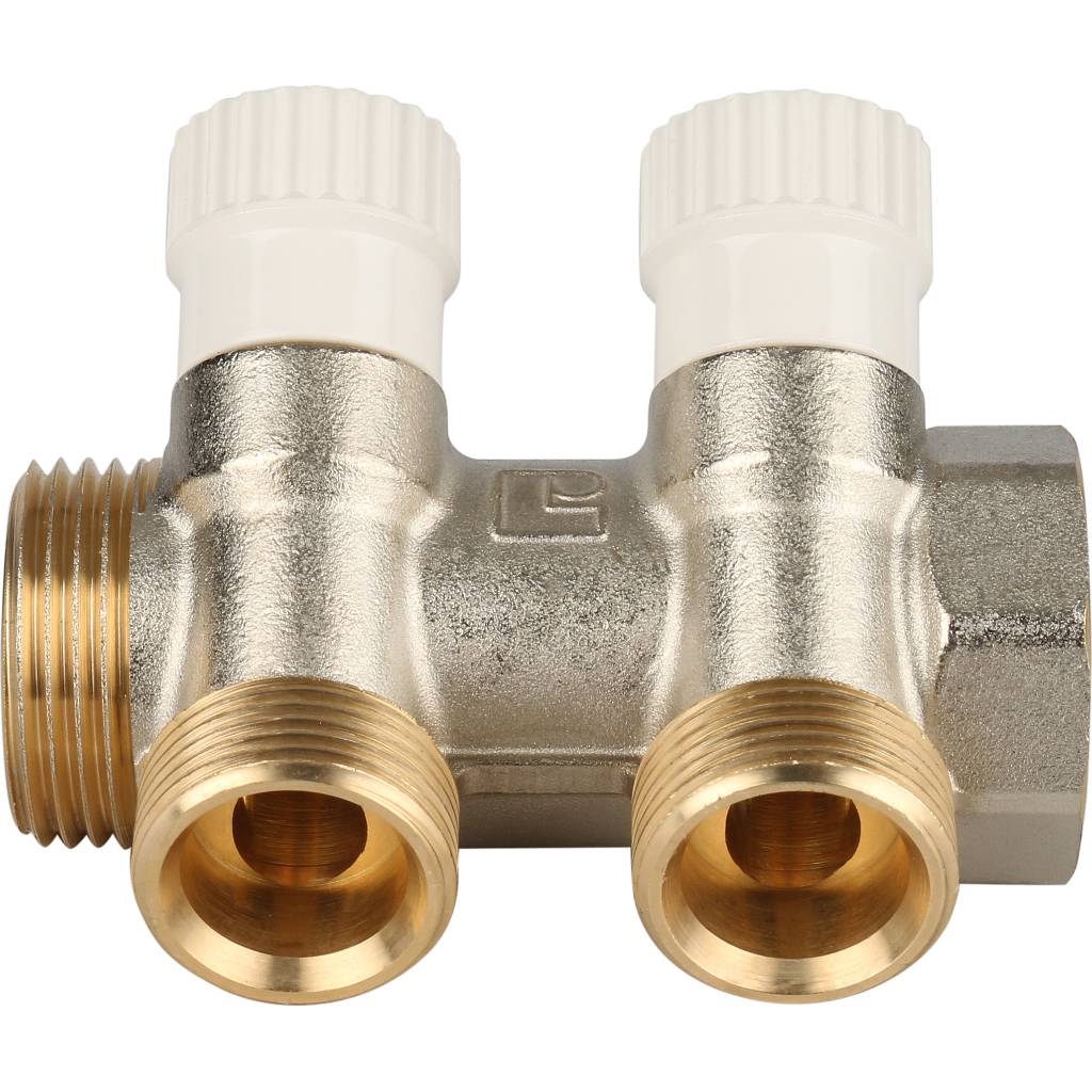 Коллектор распределительный STOUT 1, 2 отвода 3/4 ЕК