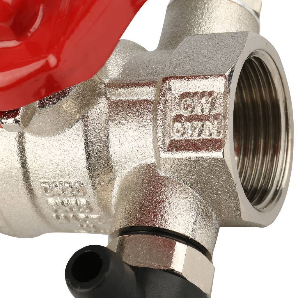 Кран шаровой Itap 115 3/4 муфтовый полнопроходной со спускным устройством (рычаг), 28576L