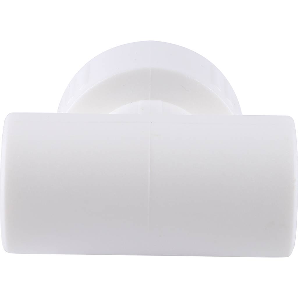 Тройник Kalde с внутренней резьбой 20х3/4 для полипропиленовых труб под сварку (цвет белый), 3222-tfo-200c20