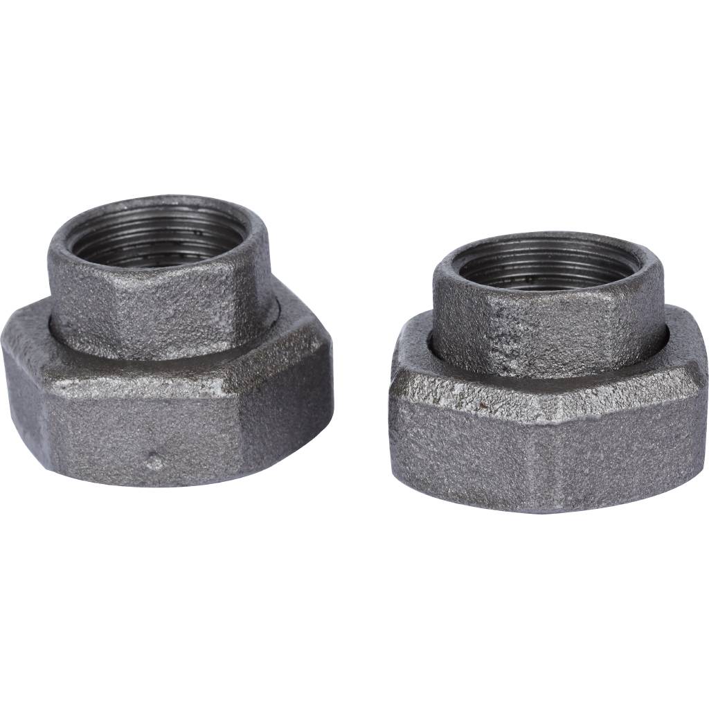 Присоединительный комплект STOUT для насосов G 1 1/2 x Rp 1 (без прокладок), SPC-0010-000025