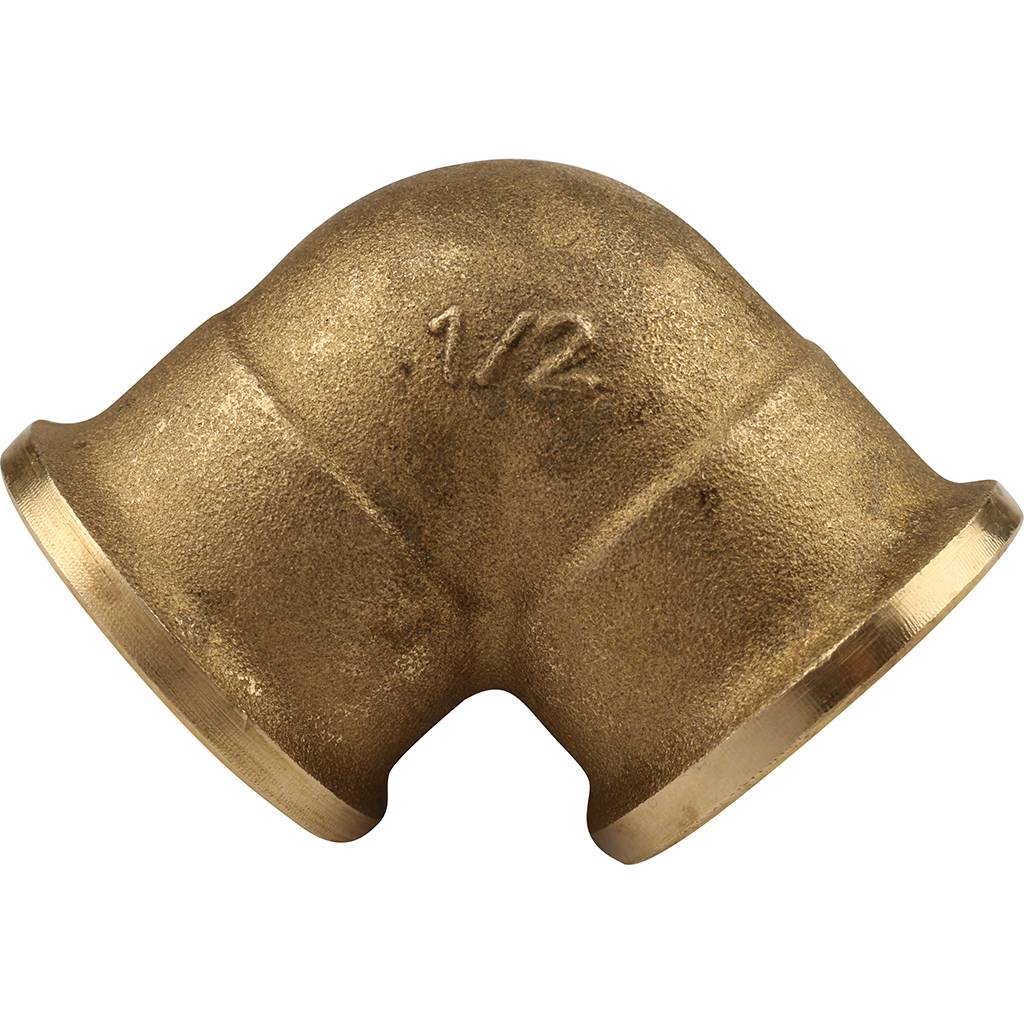 Угольник TIEMME ВВ 1/2х1/2 для стальных труб резьбовой, 1500018