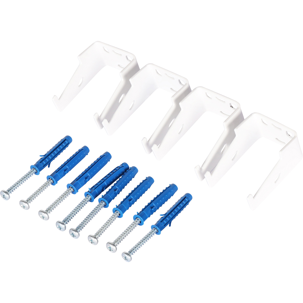 2-х трубчатый стальной радиатор ROMMER RST 2050/24 секции боковое подключение RAL9016