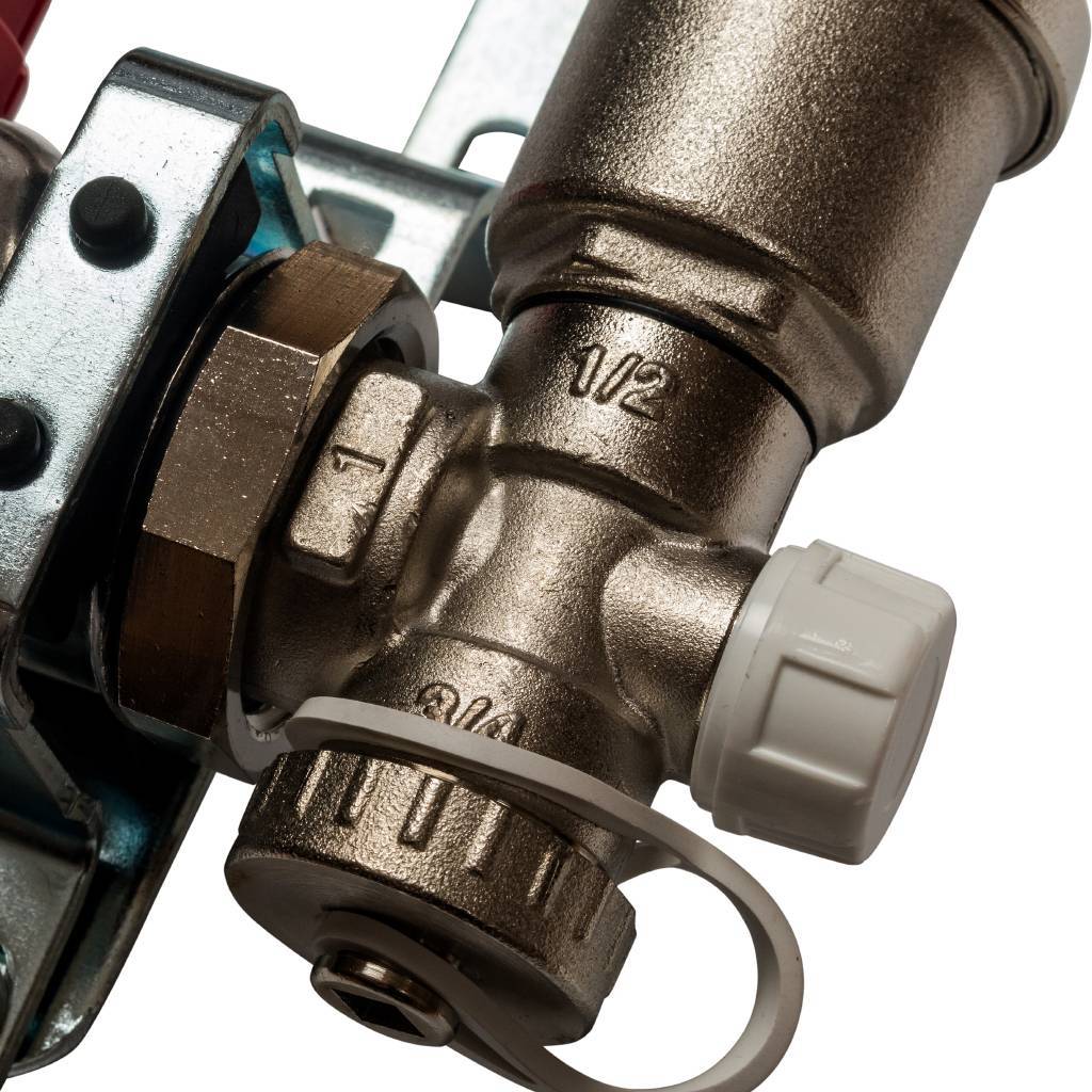 Коллектор из нержавеющей стали в сборе с расходомерами STOUT 5 выходов, SMS 0907 000005