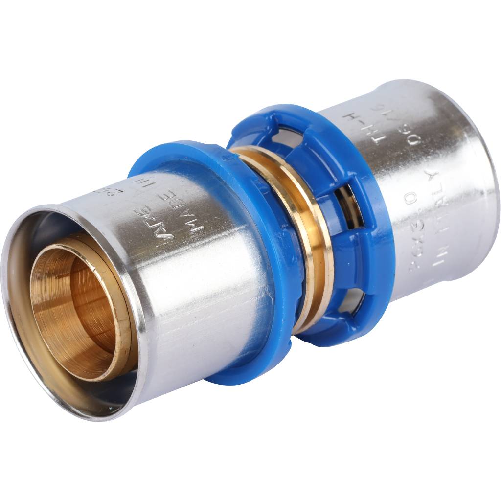 Муфта APE соединительная равнопроходная 26х26 для металлопластиковых труб прессовой, ARL1200330