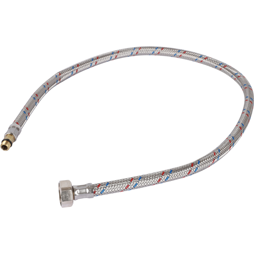 Гибкая подводка для воды STOUT M 10 (18мм) х ВР 1/2, длина 800 мм, SHF-0028-181015