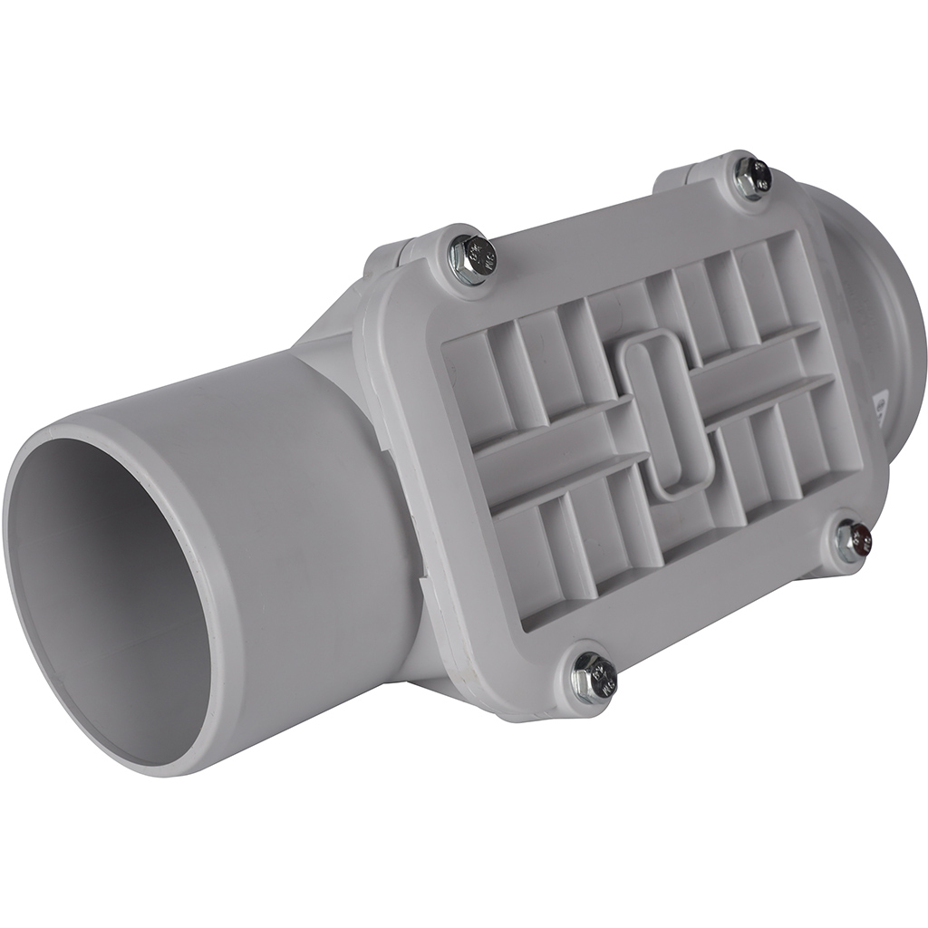 Ревизия с прямоугольной крышкой канализационная бесшумная STOUT D110, SKB-0014-000110