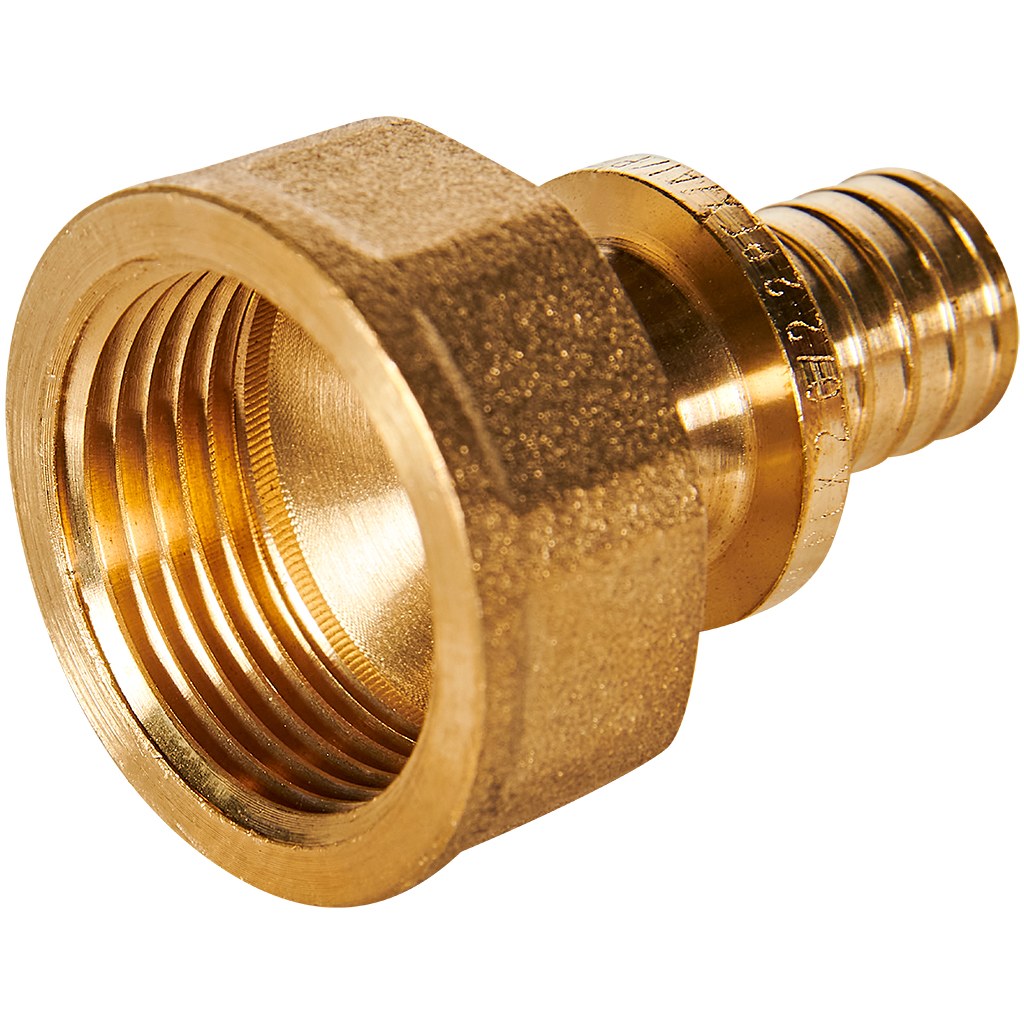 Переходник с внутренней резьбой ROMMER 16xG 3/4 для труб из сшитого полиэтилена аксиальный, RFA-0002-001634