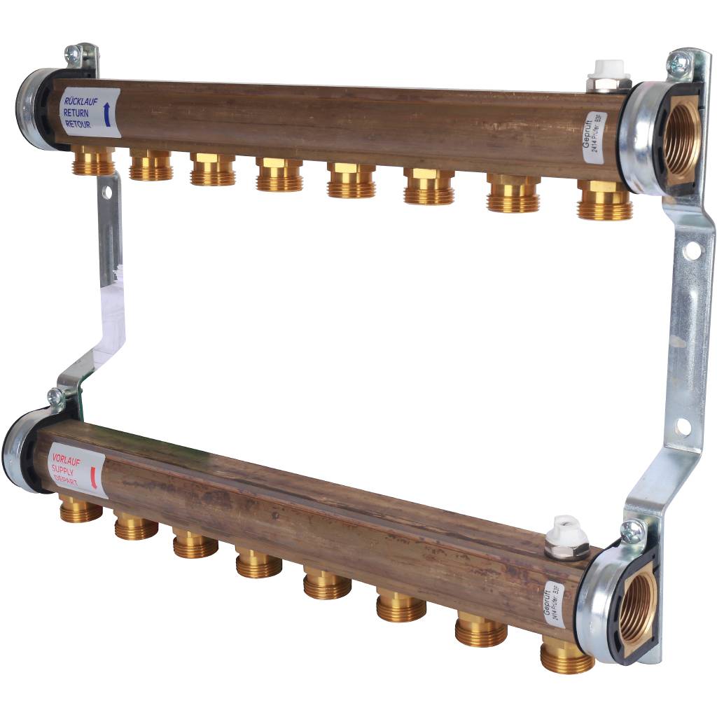 Коллектор для радиаторной разводки Watts HKV/A-8 (21.20.108)