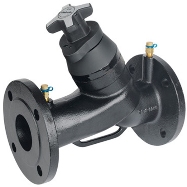 Клапан балансировочный ручной Cimberio CIM 3739В Ду150 чугун  Kvs=355,11 PN16 FF с изм. Ниппелями, CIM 3739B 150