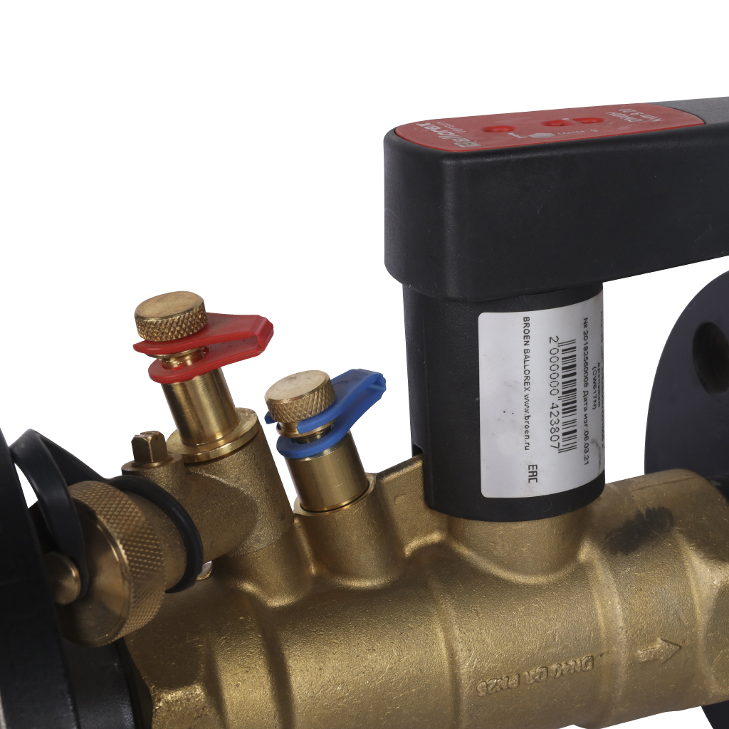 Клапан балансировочный БРОЕН Venturi FODRV DN 040 PN 16 ручной фланцевый повышенной пропускной способности с дренажем, 754478