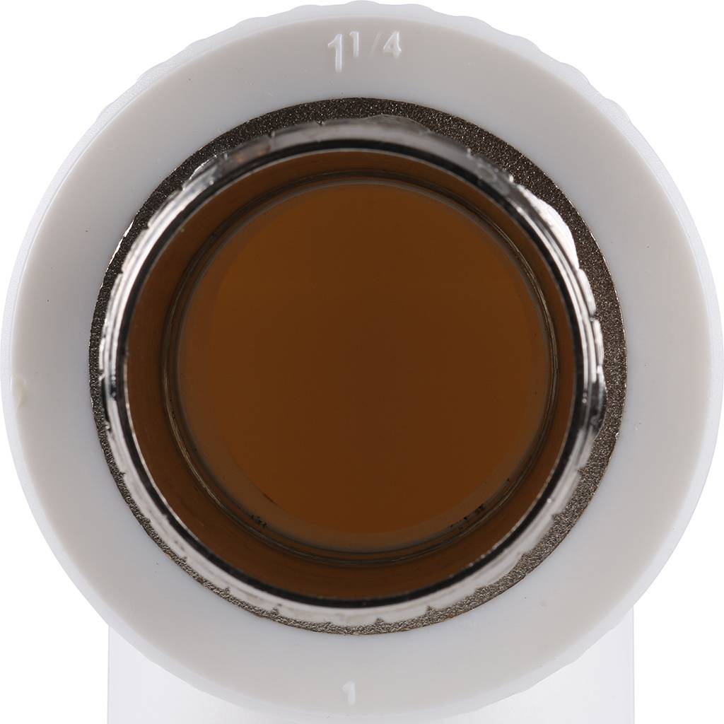 Угольник Kalde с наружной резьбой 40x1 1/4 для полипропиленовых труб, 3222-emo-401a06