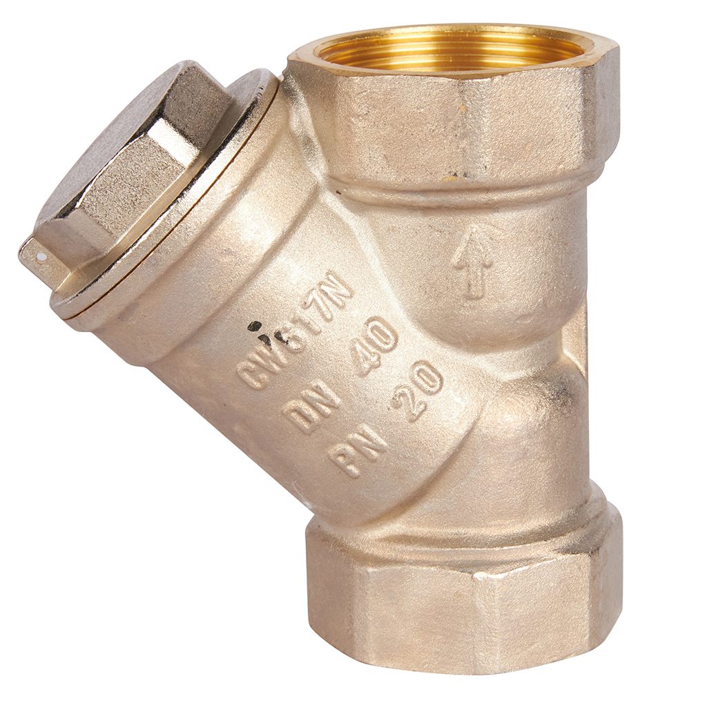 Фильтр грубой очистки косой ROMMER 11/2 500 мкр, RFW-0001-000040