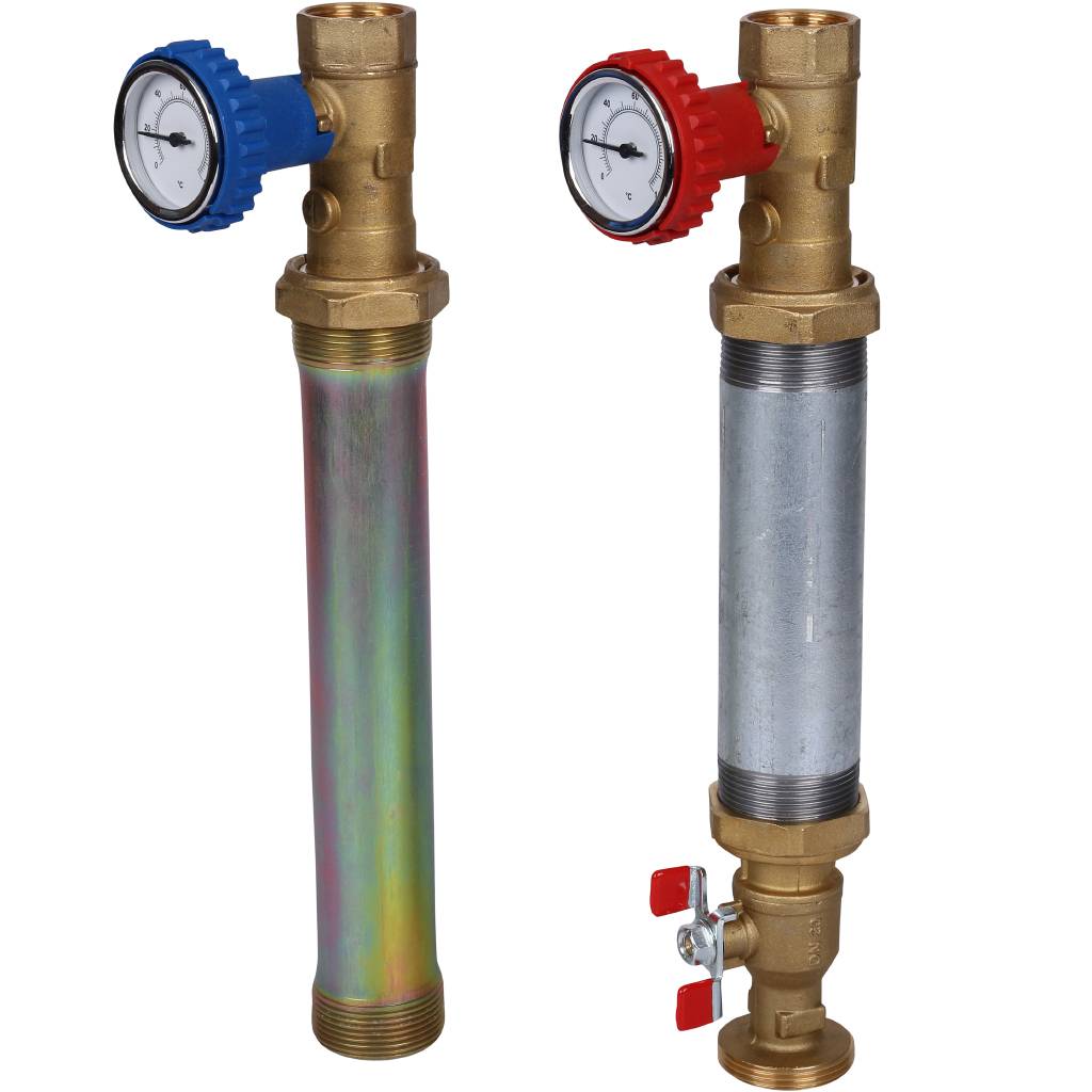 Насосная группа BARBERI с прямым контуром 1 без насоса в теплоизоляции