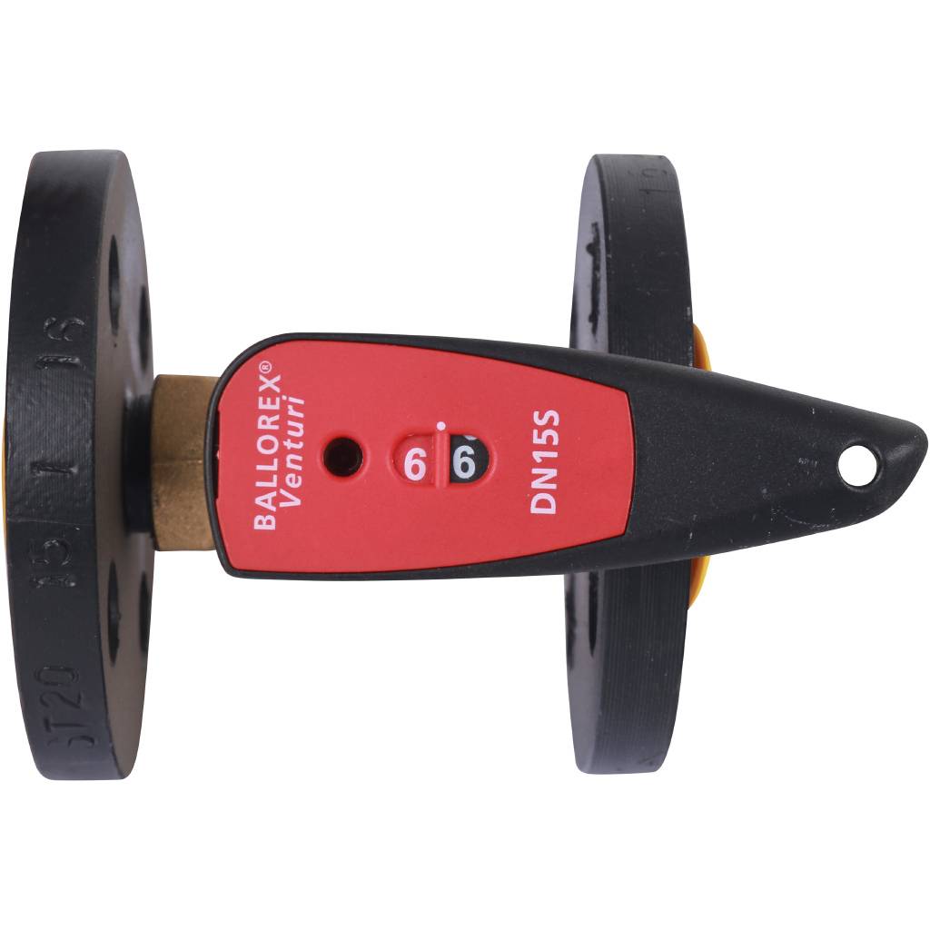 Клапан балансировочный БРОЕН Venturi DRV DN 015 PN 16 ручной фланцевый, 56253