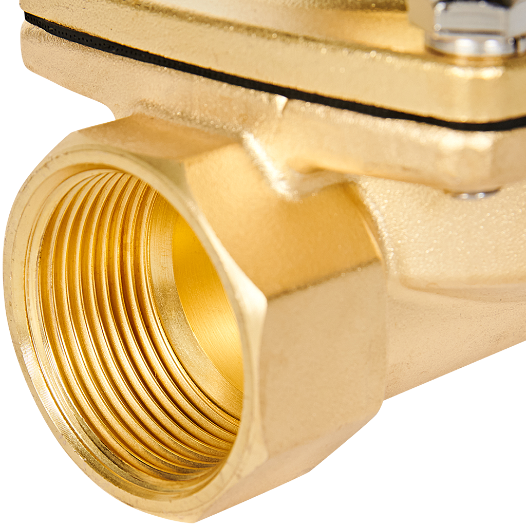 Клапан соленоидный (электромагнитный) STOUT прямого действия НО 220В G1 1/4 SSV-0020-220032