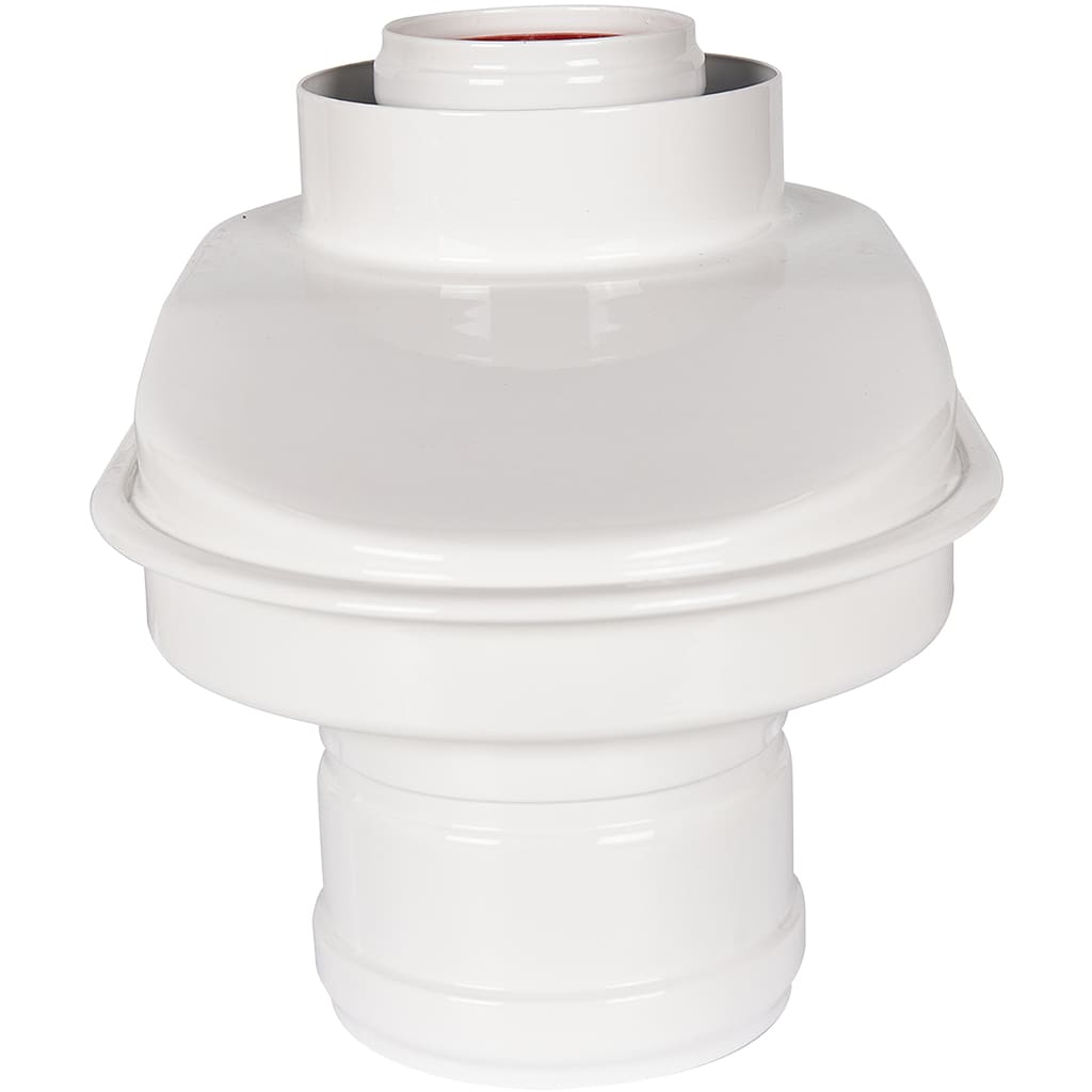 Адаптер традиционный ROMMER переход на двухтрубную систему D80/80 (Baxi(кроме ECONova/Classic),Mizudo,Haier,Arderia и др.) хомут в компл., RCA-8080-210002