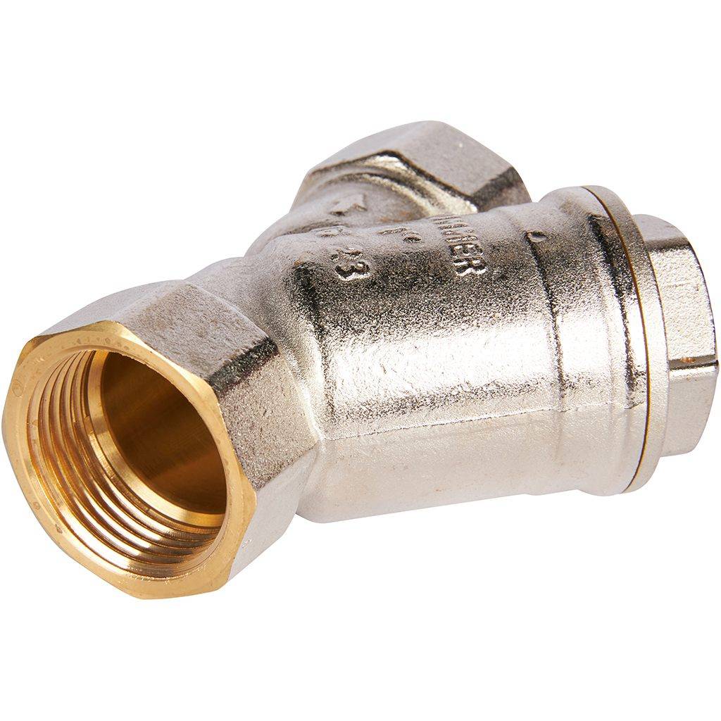 Фильтр грубой очистки косой ROMMER 1 500 мкр, RFW-0001-000025