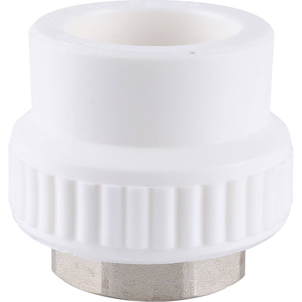 Муфта комбинированная Kalde под шестигранник (внутр. резьба, 40x1 1/4 ) для полипропиленовых труб под сварку, 3222-nfo-401a06