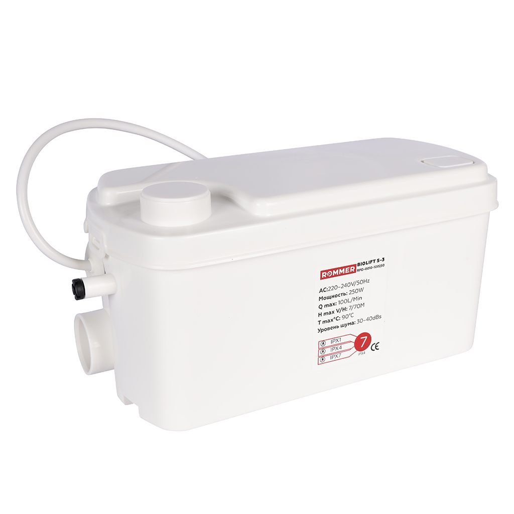 Канализационная насосная установка ROMMER BIOLIFT S-3, RPD-0010-100250