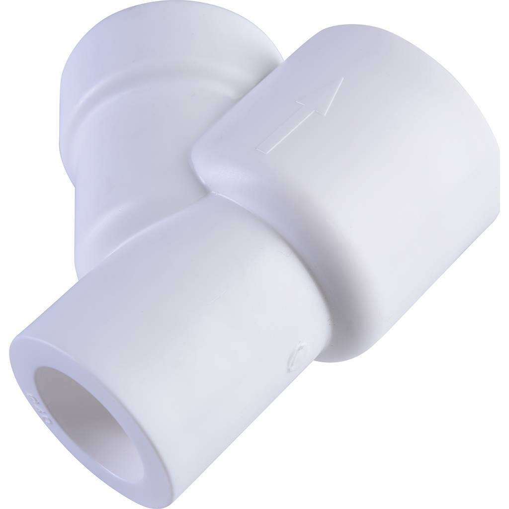 Фильтр Политэк d=40 для полипропиленовых труб под сварку (ВН-НР) (цвет белый), 9100314001