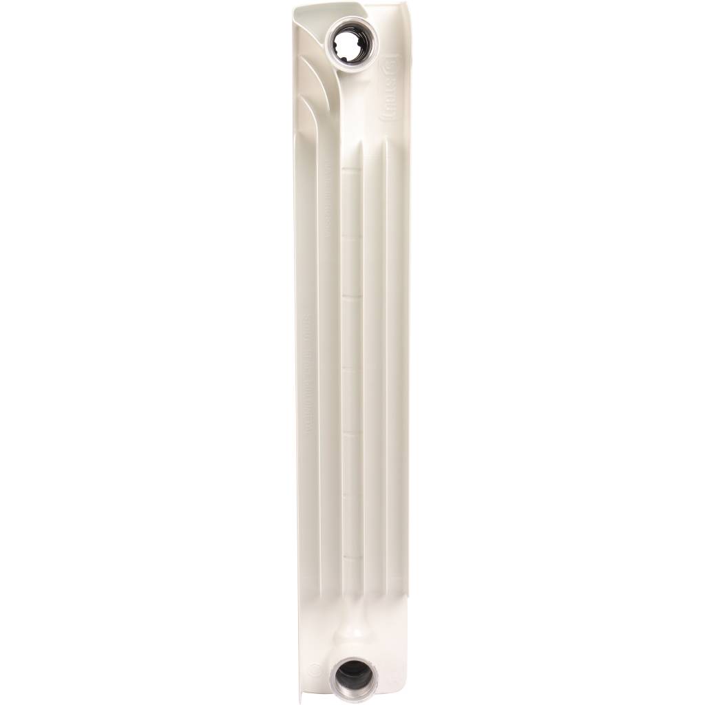 Радиатор биметаллический STOUT Space 500 5 секций боковое подключение RAL9016, SRB-0310-050005