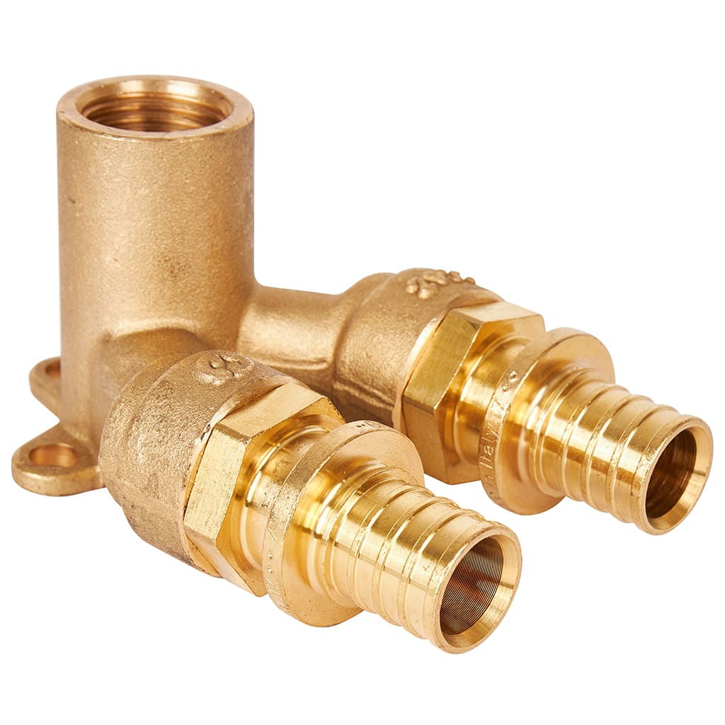 Проточный настенный Угольник STOUT 20x1/2 для труб из сшитого полиэтилена, SFA-0039-002012