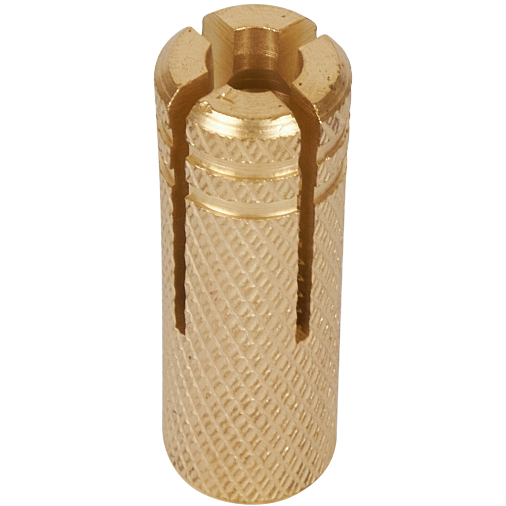 Забивной анкер латунный STOUT 8X10X30