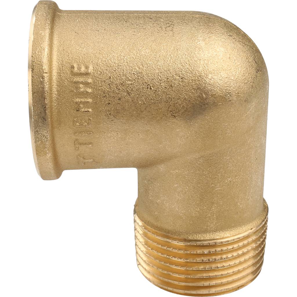 Угольник TIEMME НВ 1х1 для стальных труб резьбовой, 1500011