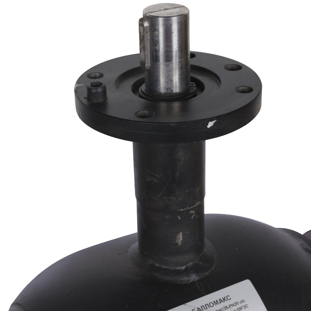 Кран шаровой стальной БРОЕН Балломакс с/с DN 125 PN 25 для теплоснабжения полный проход с рукояткой, 585556