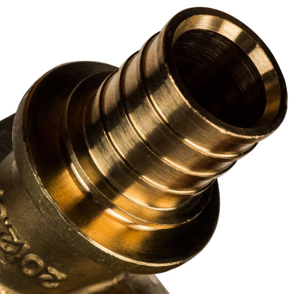 Угольник STOUT настенный с креплением 20xRp 1/2 для труб из сшитого полиэтилена аксиальный, SFA-0009-002012