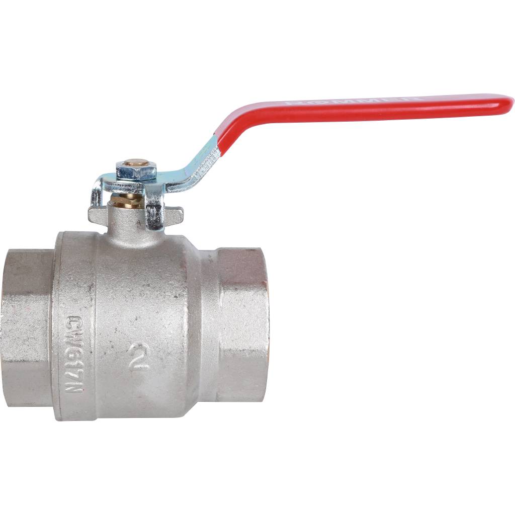 Кран шаровой ROMMER 2 ВН/ВН, ручка рычаг, RBV-0001-0110350