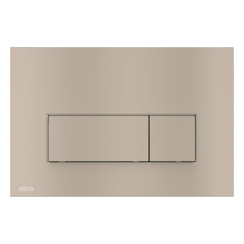 Кнопка управления AlcaPlast для скрытых систем инсталляции никель матовый, M57-N-M