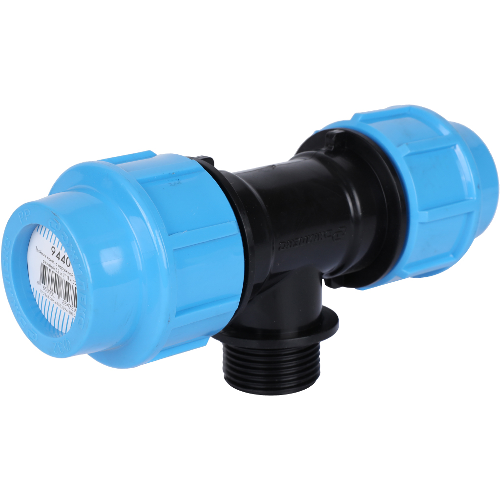 Тройник Джилекс с наружной трубной резьбой 32 x 1” x 32, 9440