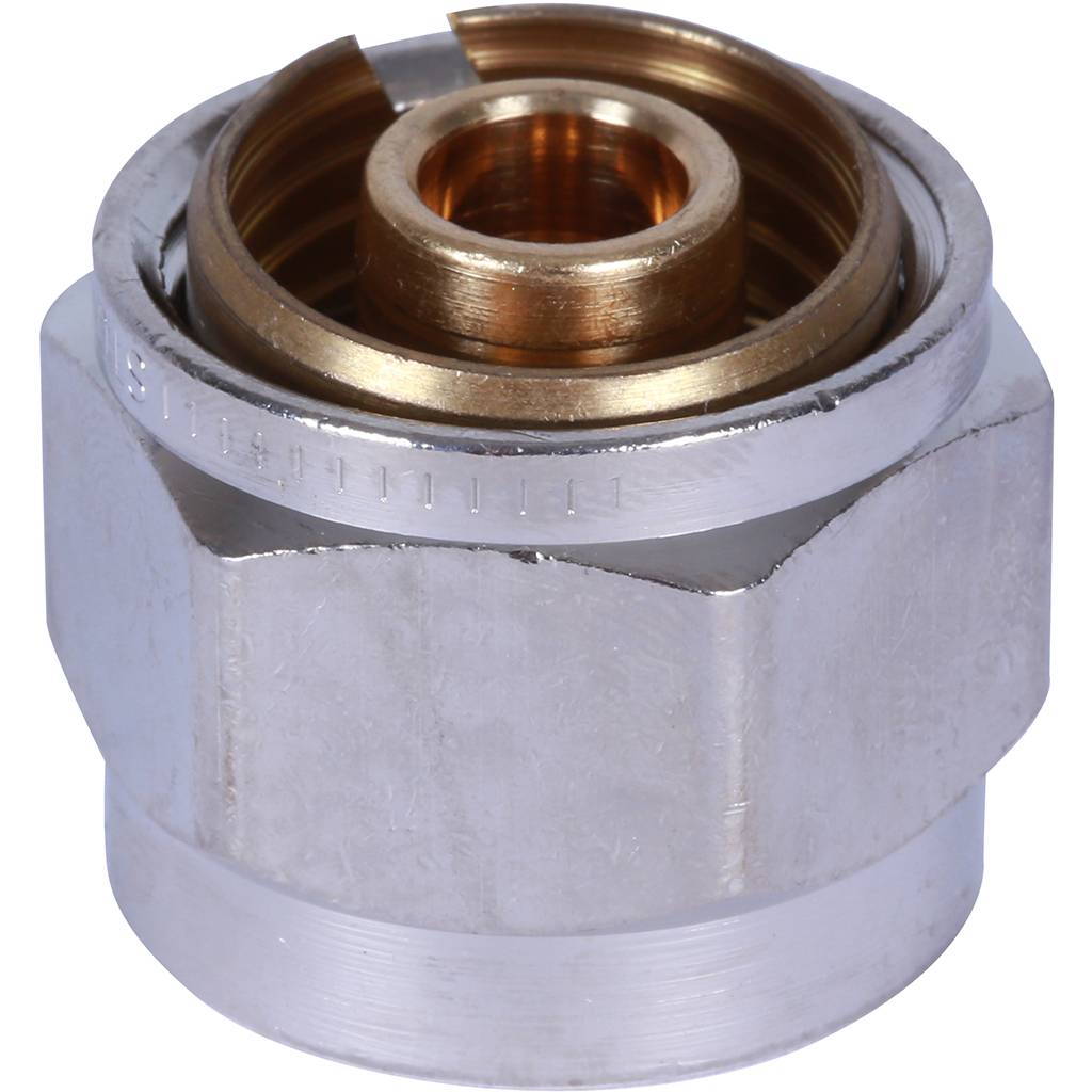 Фитинг компрессионный STOUT евроконус для труб PEX-AL-PEX 16х2,6х1/2, SFC-0026-162612