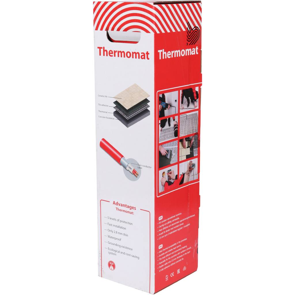 Термомат THERMO 1,5 м.кв (комплект без регулятора), TVK-180-1.5