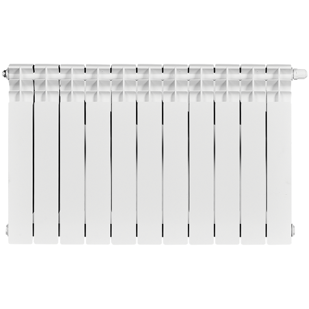 Радиатор биметаллический STOUT TITAN VENTIL 500 11 секций нижнее правое подключение, SRB-3320-050011