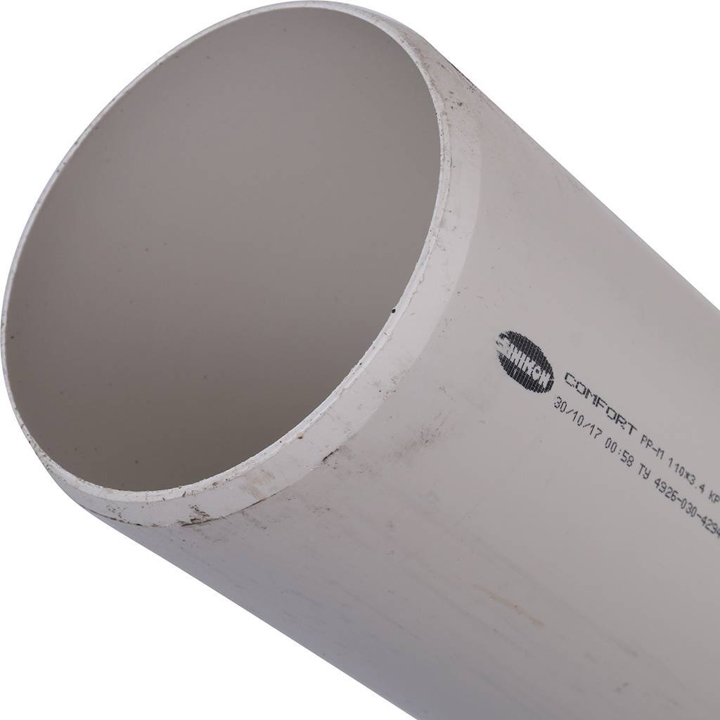 Труба Sinikon КОМФОРТ ПЛЮС D110 (Длина: 2000 мм), 500093.K